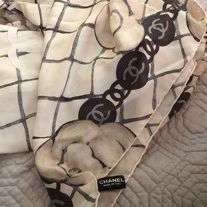 Authentic Silk Chanel Scarf!